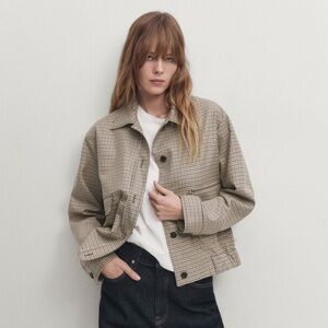 Massimo Dutti Check Jacket